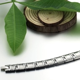 Stabiele Kwaliteit Mannelijke Antivermoeidheid Titanium Magneet Armband