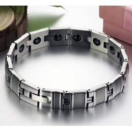 Stabiele Kwaliteit Mannelijke Antivermoeidheid Titanium Magneet Armband