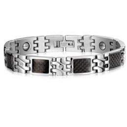 Wereldwijd Bekende Titanium Magneetsteen Armband