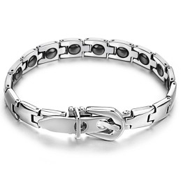 Betrouwbare Prestatie-Gezondheid Titanium Magneet Armband