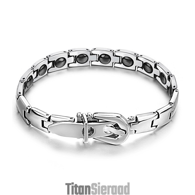 Betrouwbare Prestatie-Gezondheid Titanium Magneet Armband