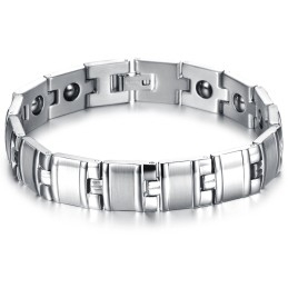 Uitstekende Kwaliteit Mannelijke Antivermoeidheid Titanium Magneet Armband