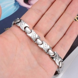Kwaliteit En Kwantiteit Gegarandeerde Sweetheart Titanium Armband Met Diamant