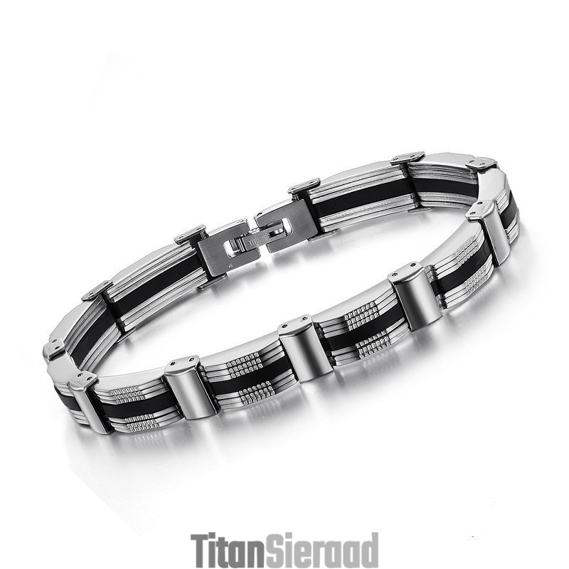 Om Een Lang Verhaal Te Hebben: Een Mannelijke Titanium Armband Om Een Lang Verhaal Te Hebben: Een Mannelijke Titanium Armband