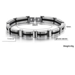 Om Een Lang Verhaal Te Hebben: Een Mannelijke Titanium Armband