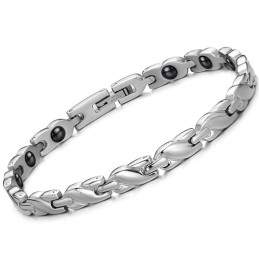 Gebruiksvriendelijke Titanium Magneetsteen Armband Voor De Gezondheid Van Vrouwen