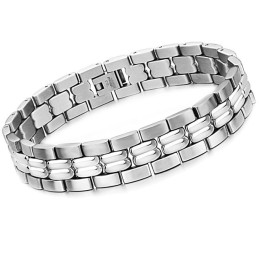 Kwaliteit En Kwantiteit Gegarandeerde Mannelijke Beknopte Titanium Armband