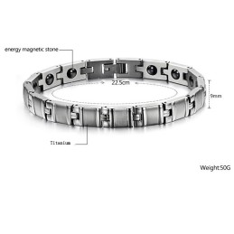 Volledig In Specificaties Gezondheid Titanium Magneetsteen Armband