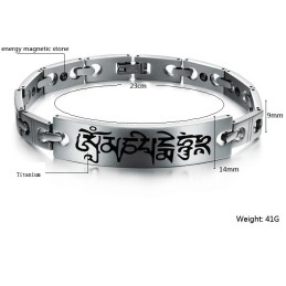 De Koningin Van De Kwaliteit Van Een Titanium Armband Voor Mannelijke Gezondheid