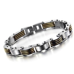 Gebruiksvriendelijke Titanium Armband Voor Mannen