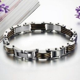 Gebruiksvriendelijke Titanium Armband Voor Mannen