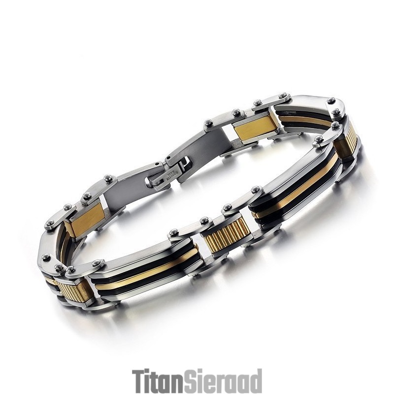 Hoogwaardige Heren Titanium Armband