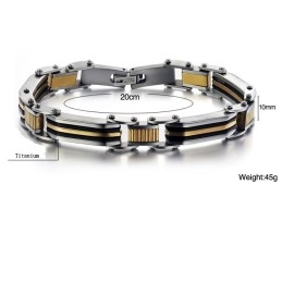 Hoogwaardige Heren Titanium Armband
