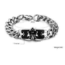 Wereldwijd Bekende Klassieke Titanium Armband Voor Heren
