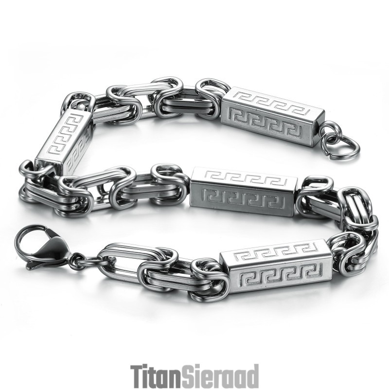 Betrouwbare Reputatie Mannelijke Beknopte Titanium Armband Betrouwbare Reputatie Mannelijke Beknopte Titanium Armband
