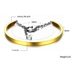 Betrouwbare Kwaliteit Sweetheart Titanium Armband