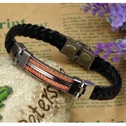 De Koningin Van De Hoogwaardige Titanium Armband Voor Heren