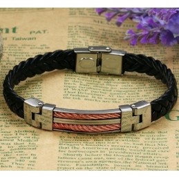 De Koningin Van De Hoogwaardige Titanium Armband Voor Heren