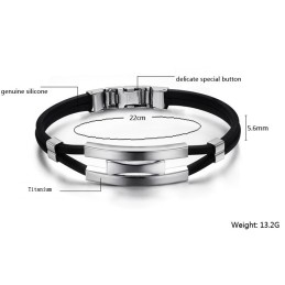 Hoogwaardige Beknopte Titanium Armband