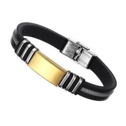 Superieure Kwaliteit Mannelijke Titanium Siliconen Armband
