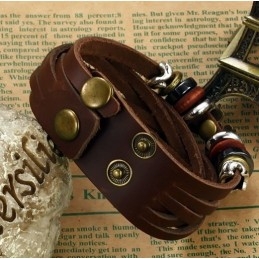 Hoogwaardige Vlindervormige Titanium Leren Armband Voor Dames