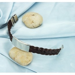 De Koningin Van De Kwaliteit: Bruine Titanium Armband