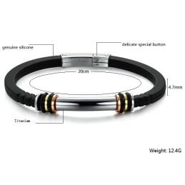 Titanium Siliconen Armband, Goed Verkocht Over De Hele Wereld