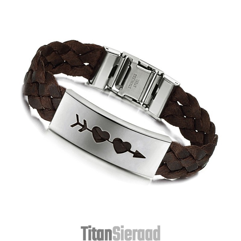 Betrouwbare Reputatie Mannelijke Titanium Armband