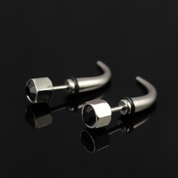 Titanium Oorbellen Voor Heren