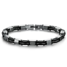 Breed Scala Aan Titanium Siliconen Armbanden