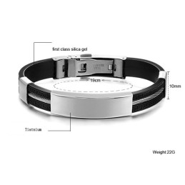 Kwaliteit En Kwantiteit Gegarandeerde Vrijetijds Titanium Armband