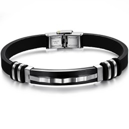 Compleet In Specificaties Titanium Siliconen Armband
