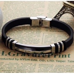 Compleet In Specificaties Titanium Siliconen Armband