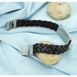 Superieure Kwaliteit Zwarte Titanium Armband