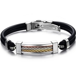 Gebruiksvriendelijke Titanium Siliconen Armband