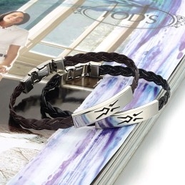 Kwaliteit En Kwantiteit Gegarandeerde Vrouwelijke Titanium Pu-Bangle