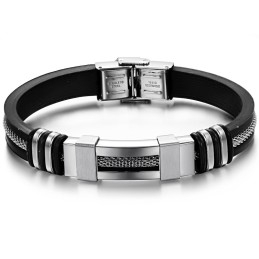 De Koningin Van De Hoogwaardige Titanium Siliconen Armband