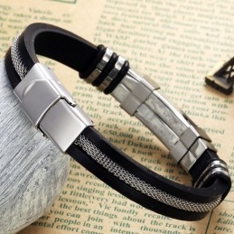 De Koningin Van De Hoogwaardige Titanium Siliconen Armband