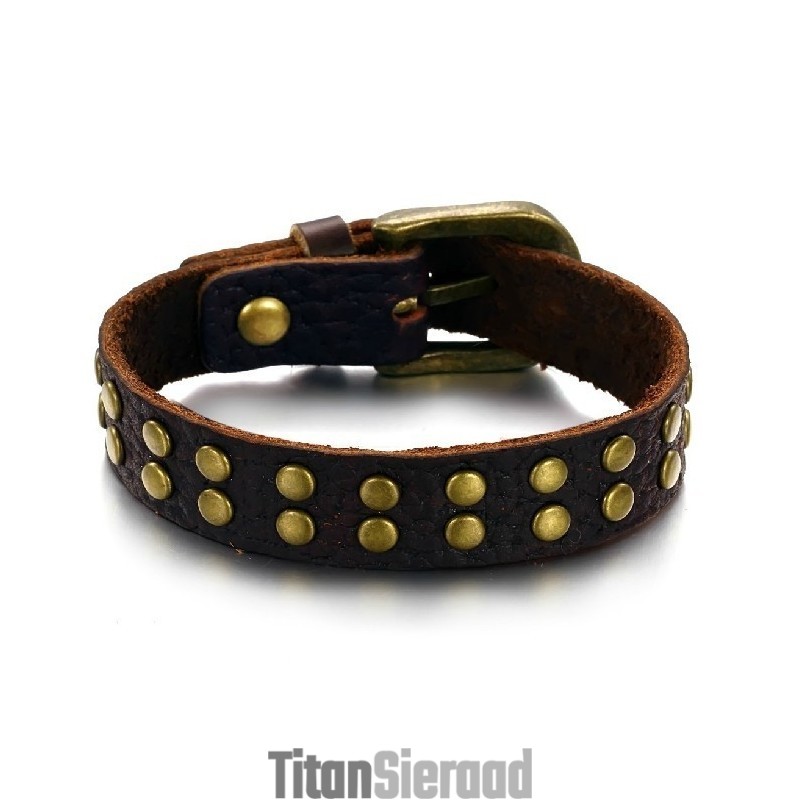 Betrouwbare Kwaliteit Retro Titanium Leren Armband Betrouwbare Kwaliteit Retro Titanium Leren Armband