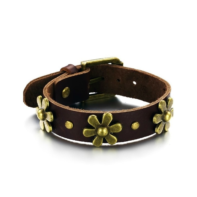 Hoge Kwaliteit Retro Titanium Leren Armband Hoge Kwaliteit Retro Titanium Leren Armband