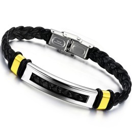 Goed Verkopende Titanium Leren Armband Over De Hele Wereld