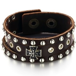 Hoogwaardige Kruisarmband Van Titaniumleer