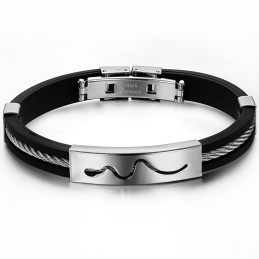 Duurzame Holle Titanium Siliconen Armband
