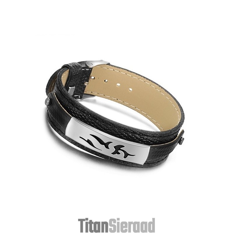 Betrouwbare Kwaliteit Zwarte Titanium Pu-Bangle Betrouwbare Kwaliteit Zwarte Titanium Pu-Bangle