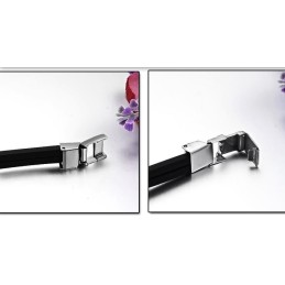 Armband Van Hoogwaardig Titanium En Siliconen
