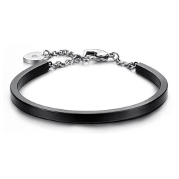 Om Een Lang Verhaal Te Hebben: Een Vrouwelijke Geliefde Titanium Armband