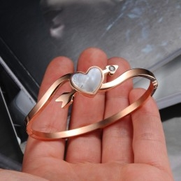 Hoogwaardige Vrouwelijke Sweetheart Titanium Armband