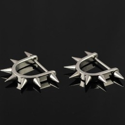 Titanium Oorbellen Voor Heren