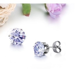 Oorbellen Van Titanium Van Superieure Kwaliteit Met Diamant