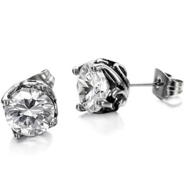 Compleet In Specificaties Unisex Titanium Oorbellen